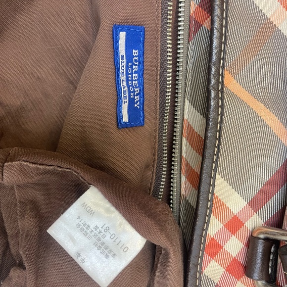 Burberry Blue Label Nova Check Tote Bag - Picture 12 of 16